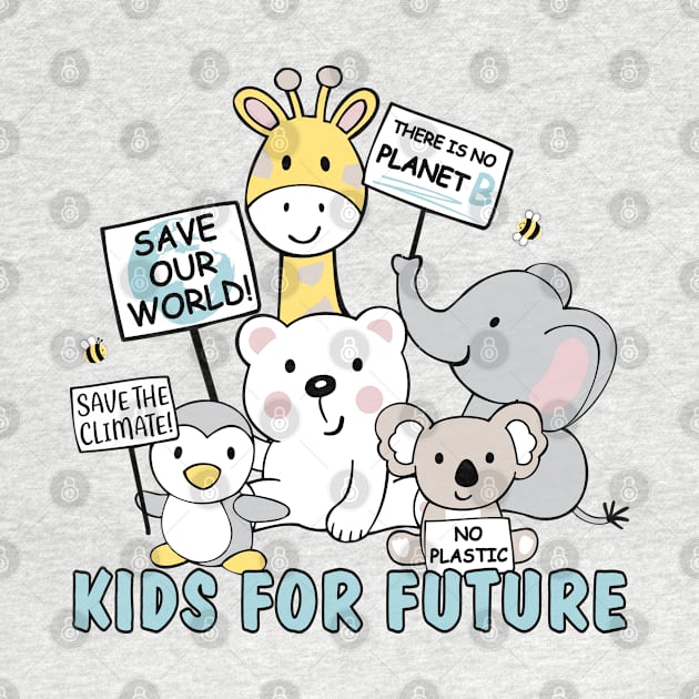 Kids For Future Save The Earth by FloraLi